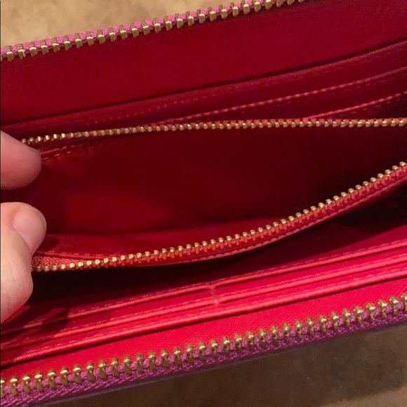 Tory Burch Purple Wallet - Picture 6 of 7